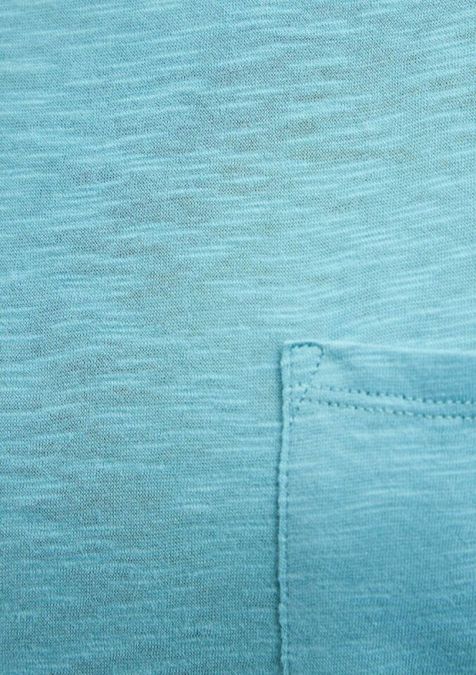 MAVİ KADIN YUVARLAK YAKA BASIC TİŞÖRT Dusty Turquoi 165846-71778