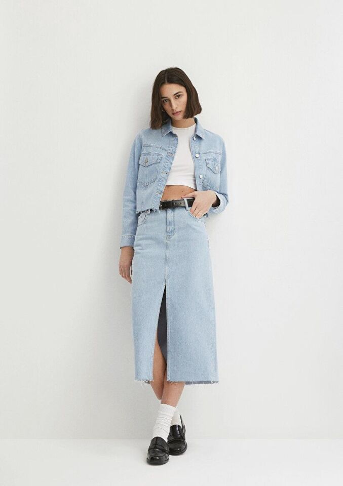 MAVİ KADIN MARIN  Bleached Denim 1310371-86786