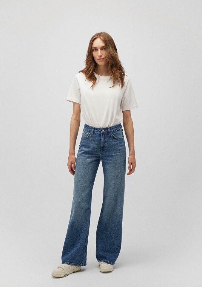 MAVİ KADIN MALIBU Mid Brushed Denim 1010152-87779 DENİM - 26/28