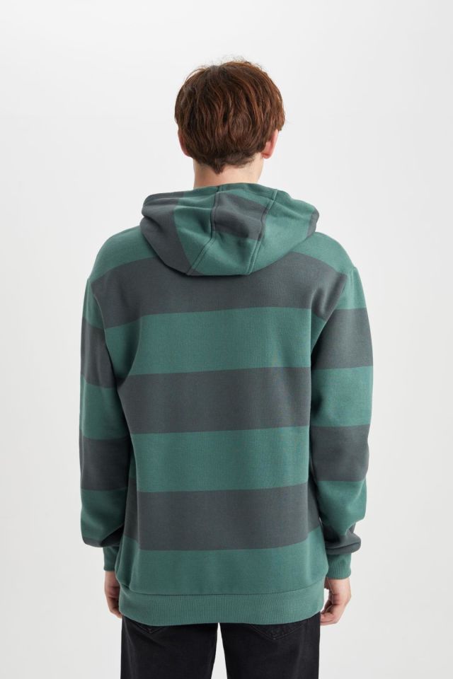 DEFACTO ERKEK CALİFORNİA SWEATSHİRT B1654AX
