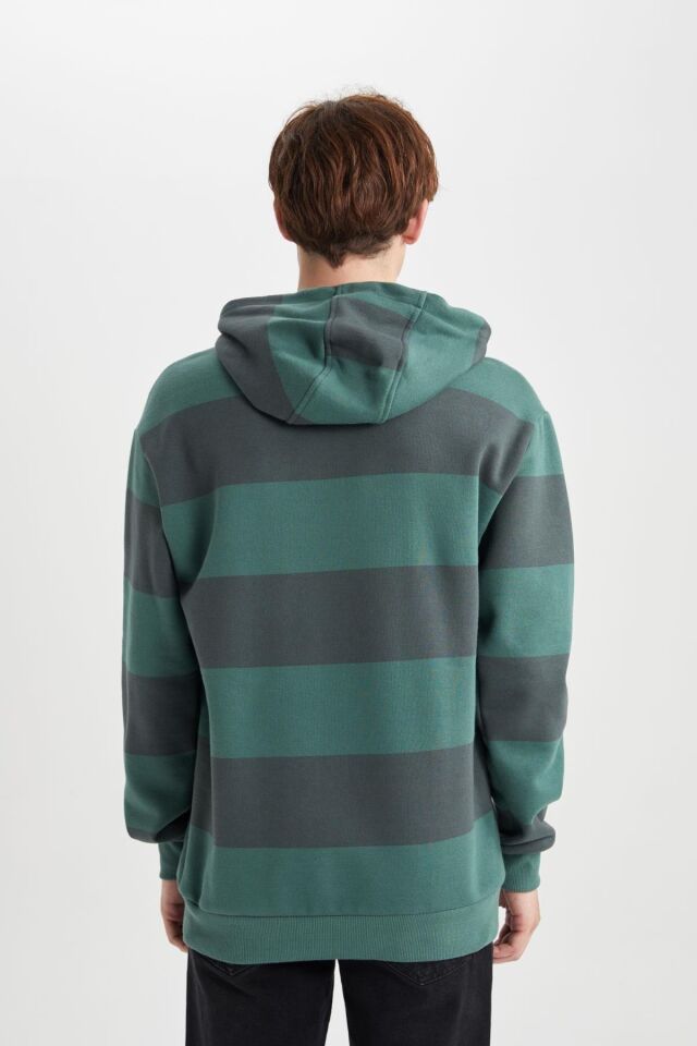 DEFACTO ERKEK CALİFORNİA SWEATSHİRT B1654AX