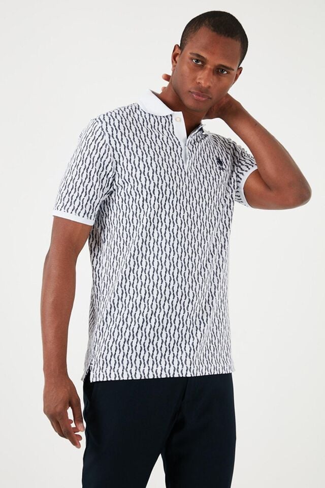 U.S. POLO ASSN. ERKEK T-SHİRT G081SZ011-0-1825242