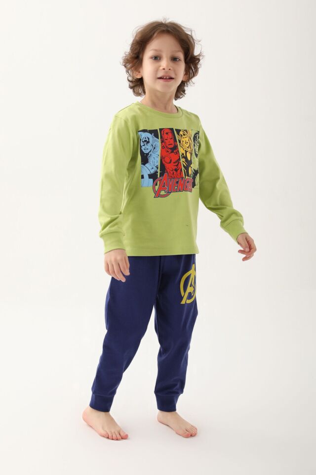 ROLYPOLY ERKEK ÇOCUK UZUN KOL PİJAMA TAKIM D4843-3
