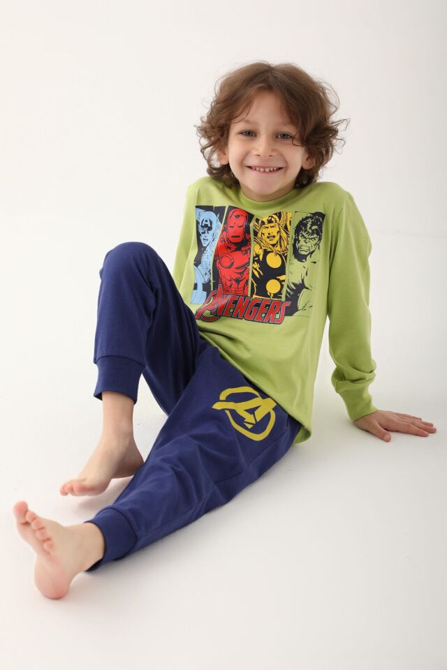 ROLYPOLY ERKEK ÇOCUK UZUN KOL PİJAMA TAKIM D4843-3