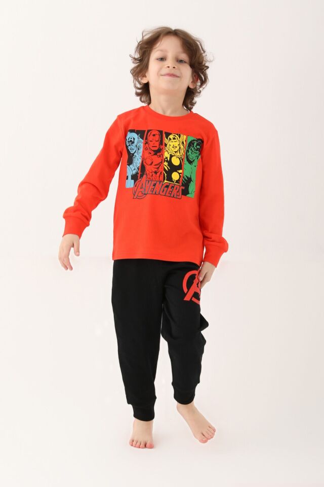 ROLYPOLY ERKEK ÇOCUK UZUN KOL PİJAMA TAKIM D4843-3