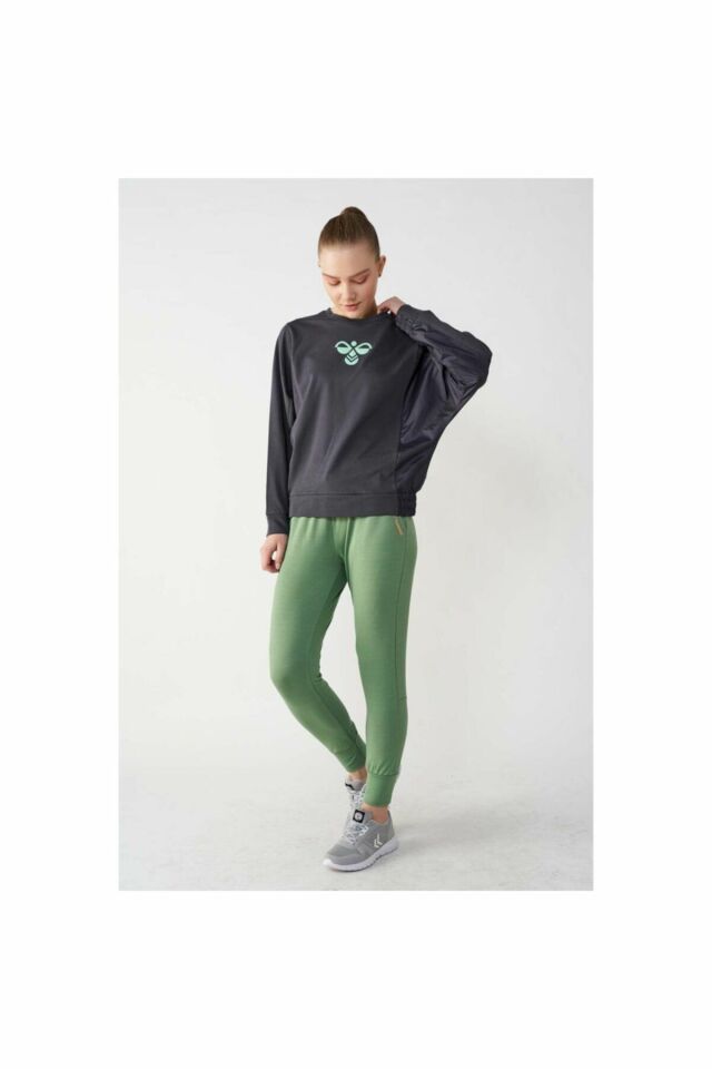 HUMMEL KADIN EŞOFMAN ALT CUENCA TAPERED PANTS 931252 HAKİ - XS