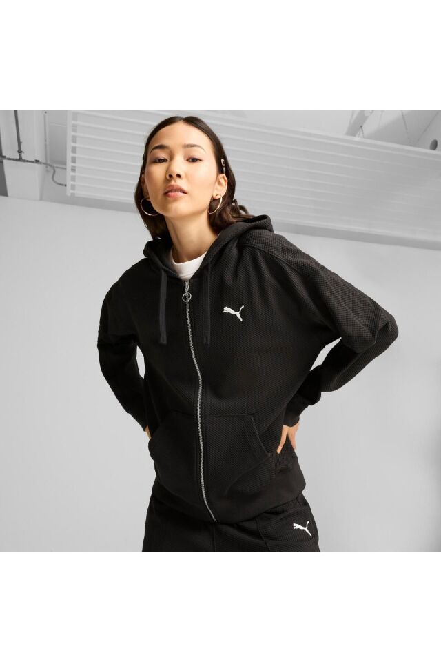 PUMA KADIN CEKET HER FULL-ZİP HOODİE 68163101