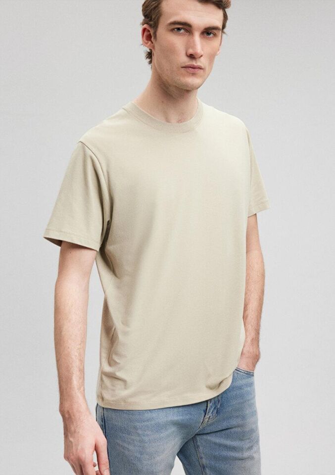 MAVİ ERKEK Natural dyed Tee Soluk Haki 0611273-71769