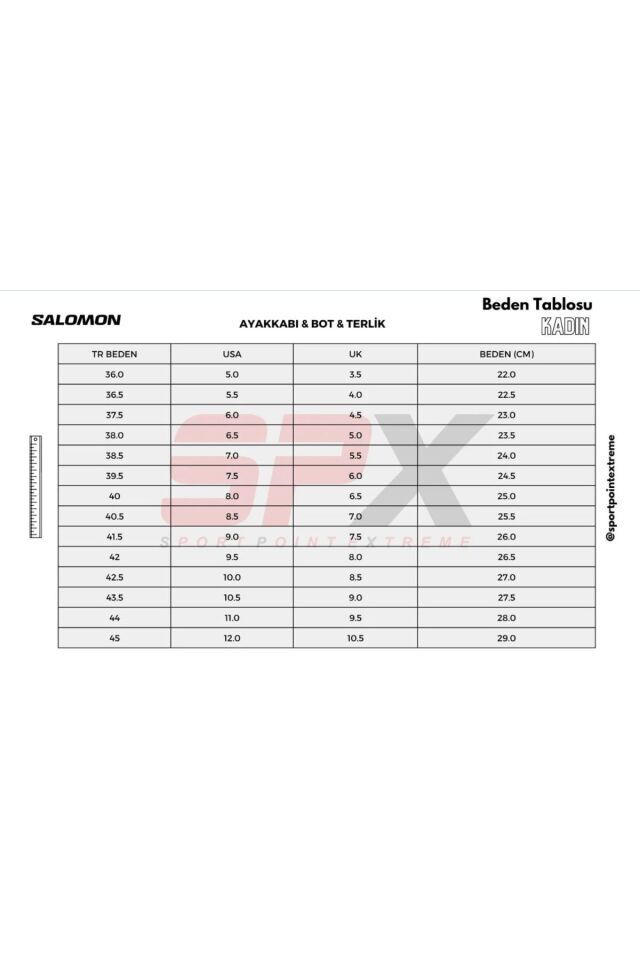 SALOMON KADIN KOŞU/FITNESS AYAKKABI SPEEDCROSS 6 GORE-TEX L41743400