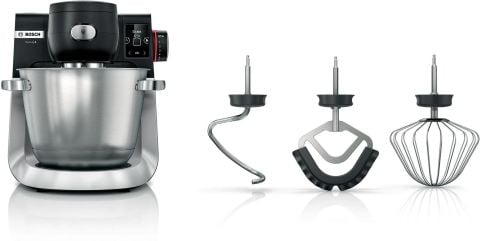 BOSCH SERİE 6 KİTCHEN MACHİNE WİTH SCALE 1600W SİYAH MUMS6ZS00