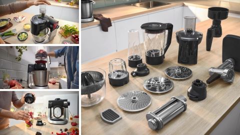 BOSCH SERİE 6 KİTCHEN MACHİNE WİTH SCALE 1600W SİYAH MUMS6ZS00