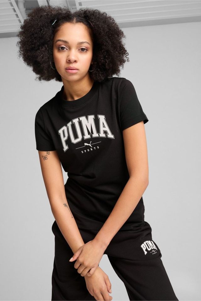 PUMA KADIN T-SHIRT PUMA SQUAD GRAPHİC TEE 68153701
