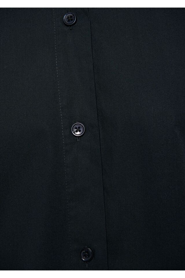 MAVİ KADIN UZUN KOL GÖMLEK Siyah 1210103-900