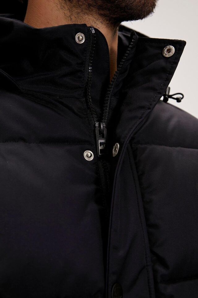 BAD BEAR ERKEK POLAR COLONEL PUFFER COAT 23.02.13.010 SİYAH - L