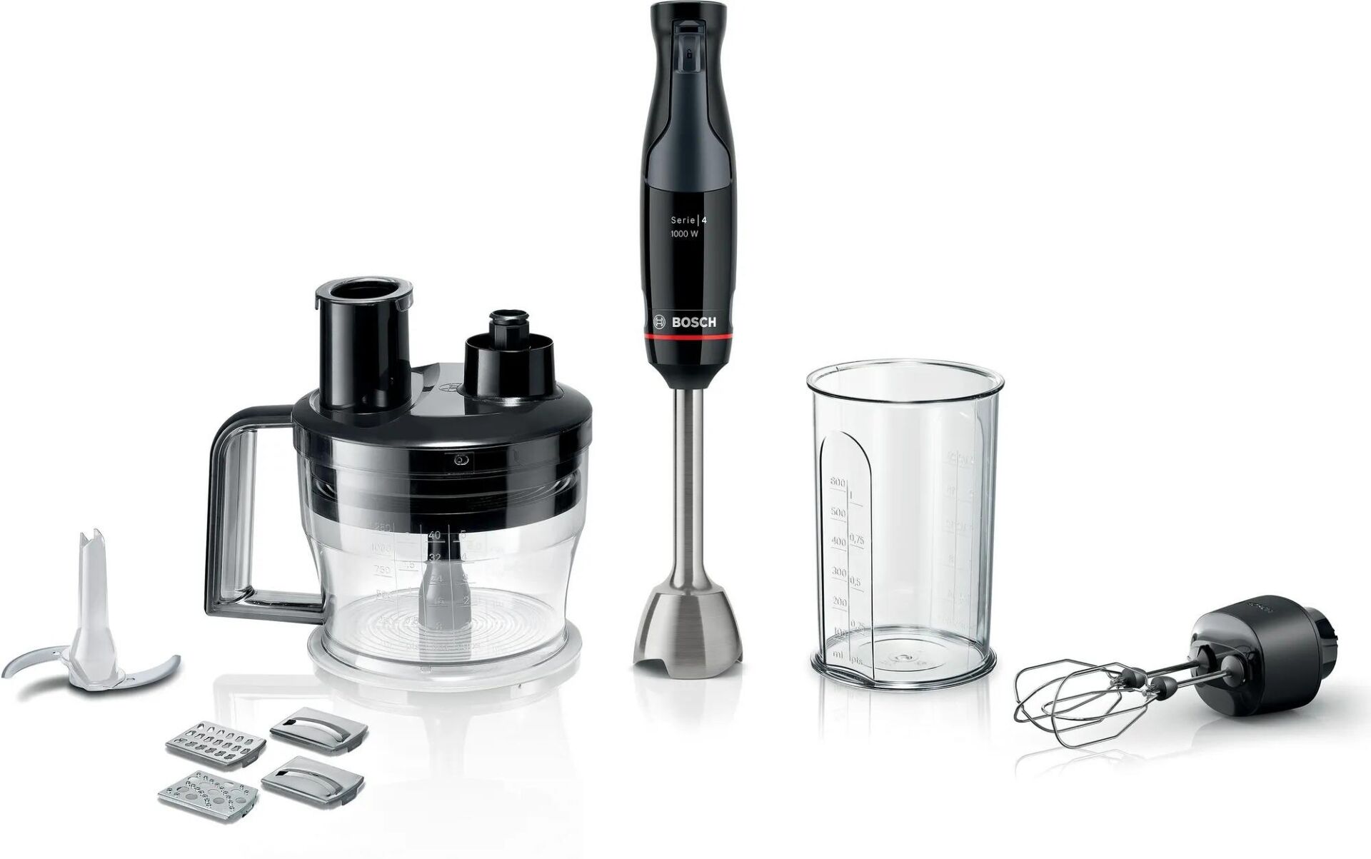 BOSCH SERİE 4 EL BLENDERI ERGOMASTER 1000W SİYAH,ANTRASİT MSM4B674