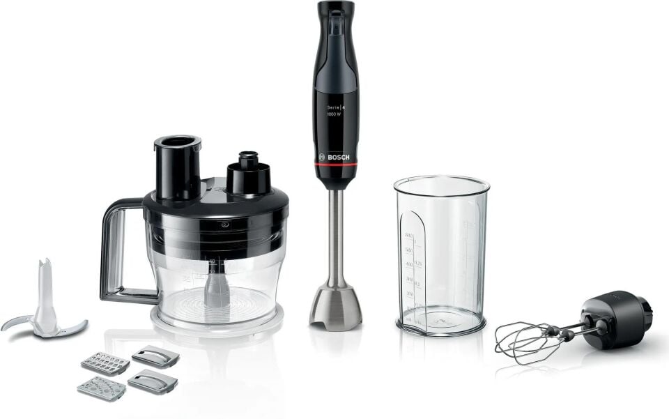 BOSCH SERİE 4 EL BLENDERI ERGOMASTER 1000W SİYAH,ANTRASİT MSM4B674
