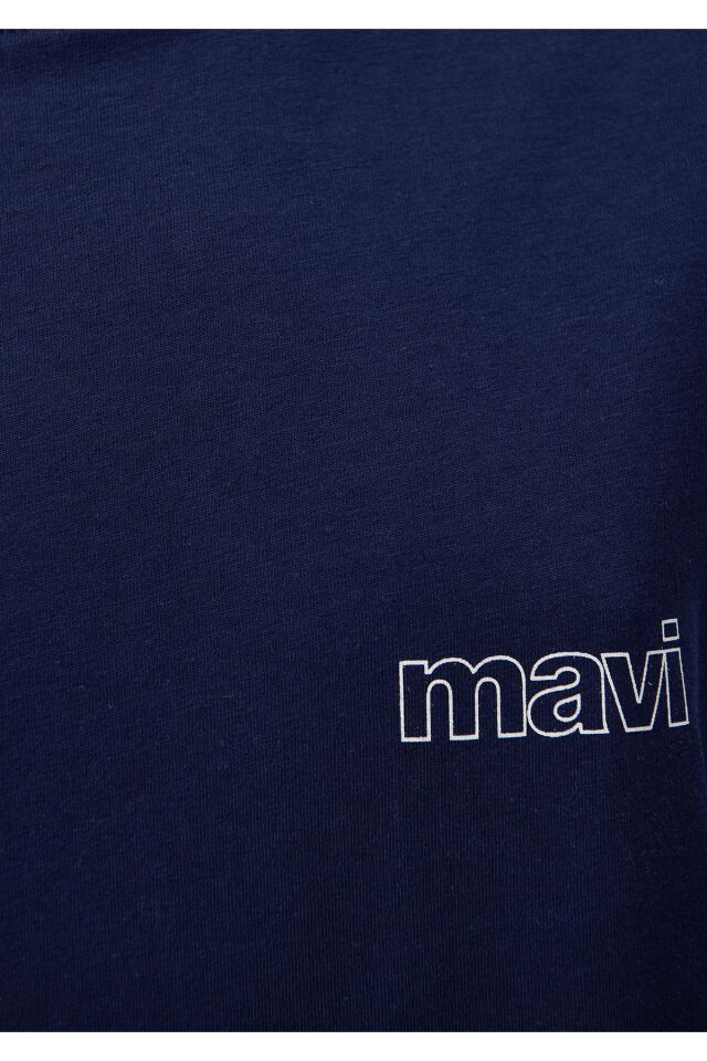 MAVİ KADIN KISA KOLLU PENYE Derin Mavi 1611309-70491