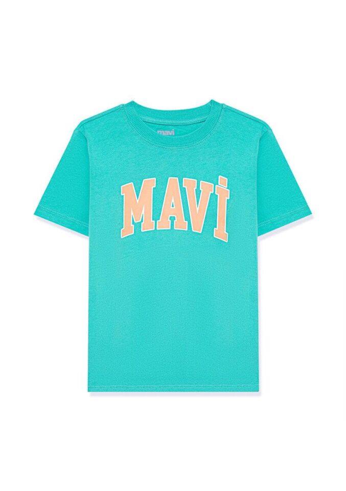 MAVİ ÇOCUK MAVİ LOGO TİŞÖRT Ice Green 7610109-71724