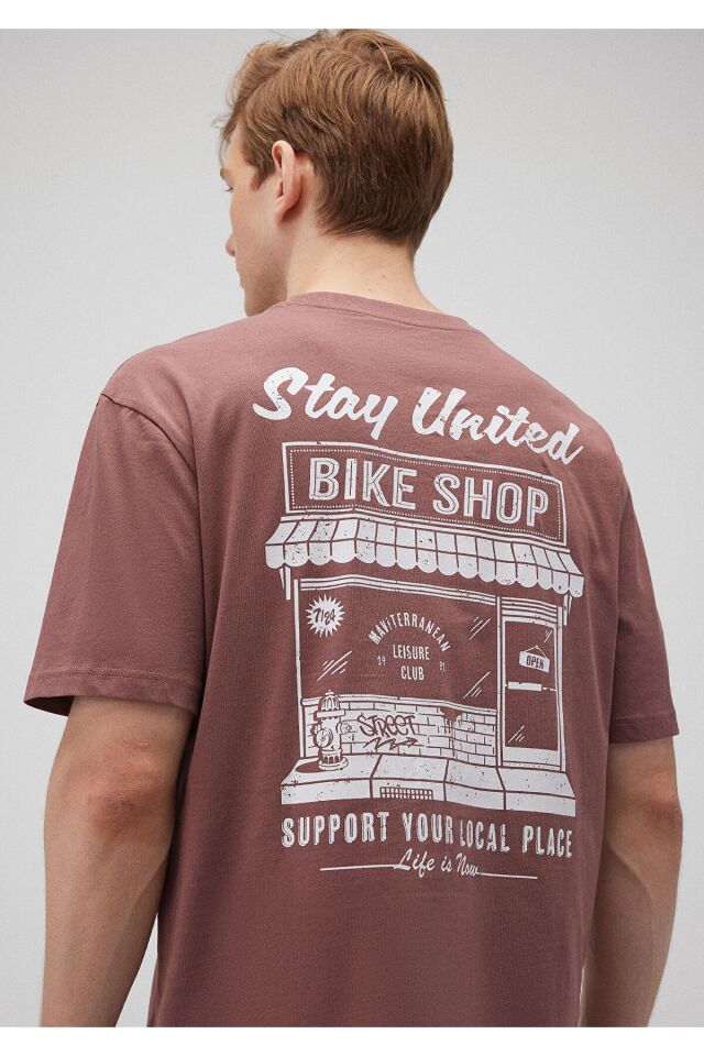 MAVİ ERKEK STAY UNITED TİŞÖRT Marron 0612261-70235