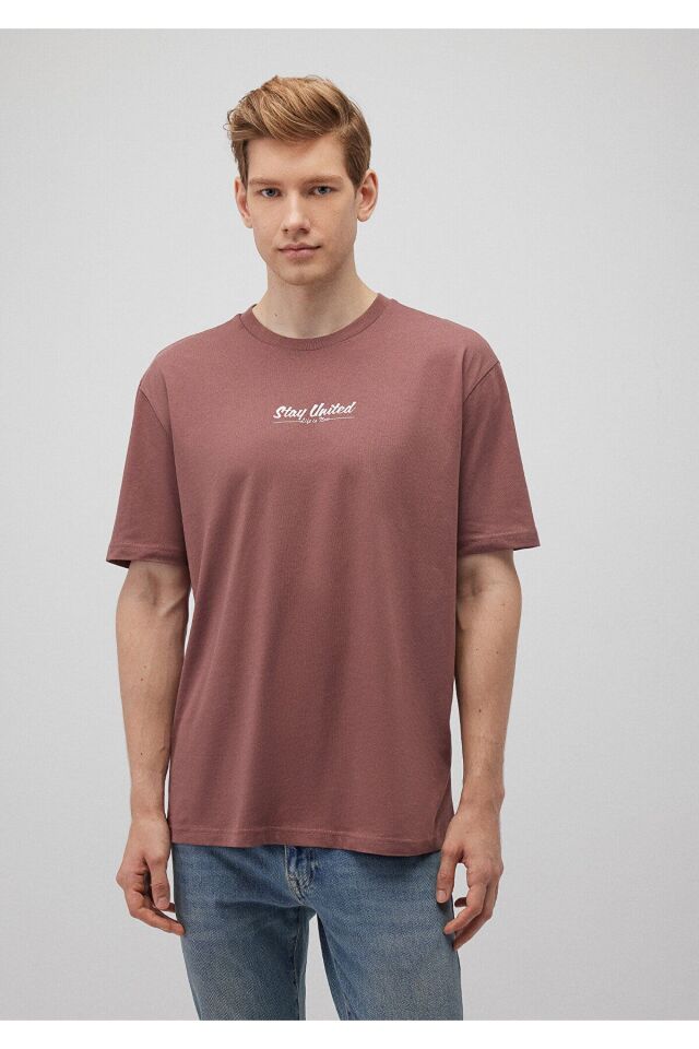 MAVİ ERKEK STAY UNITED TİŞÖRT Marron 0612261-70235