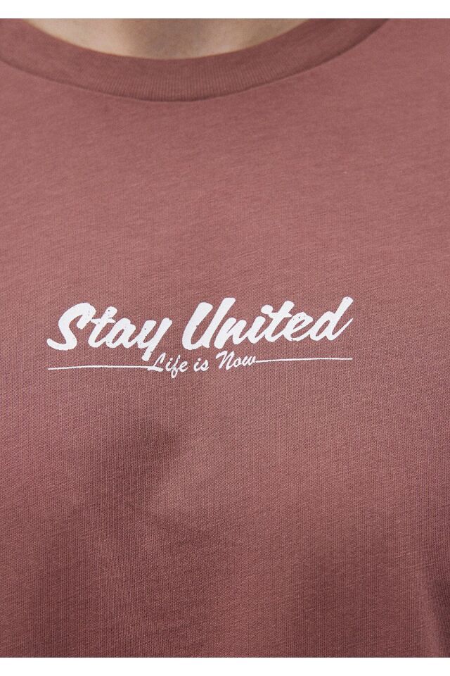 MAVİ ERKEK STAY UNITED TİŞÖRT Marron 0612261-70235