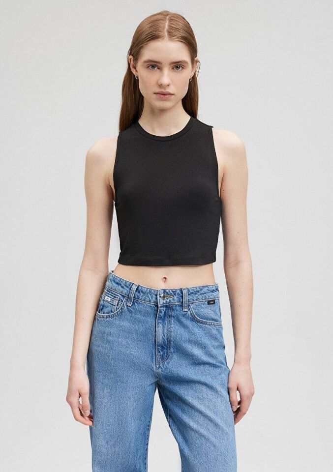 MAVİ KADIN KOLSUZ PENYE Siyah 1610786-900