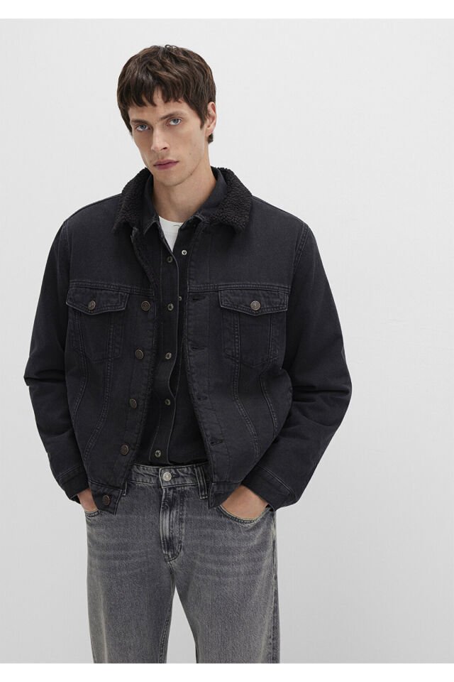 MAVİ ERKEK ZANDER Black Sherpa Classic Denim 0111214-89117