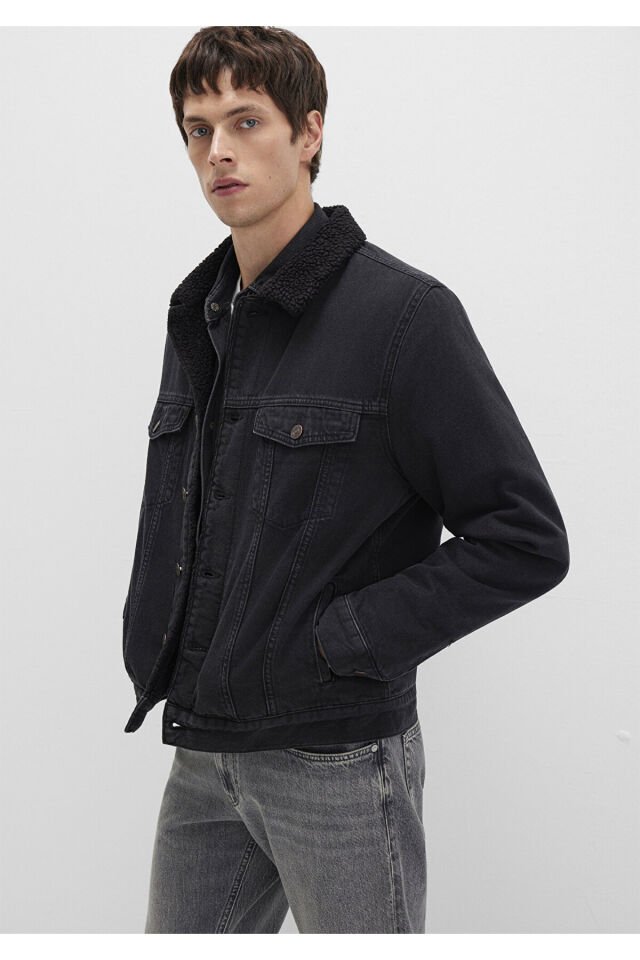 MAVİ ERKEK ZANDER Black Sherpa Classic Denim 0111214-89117