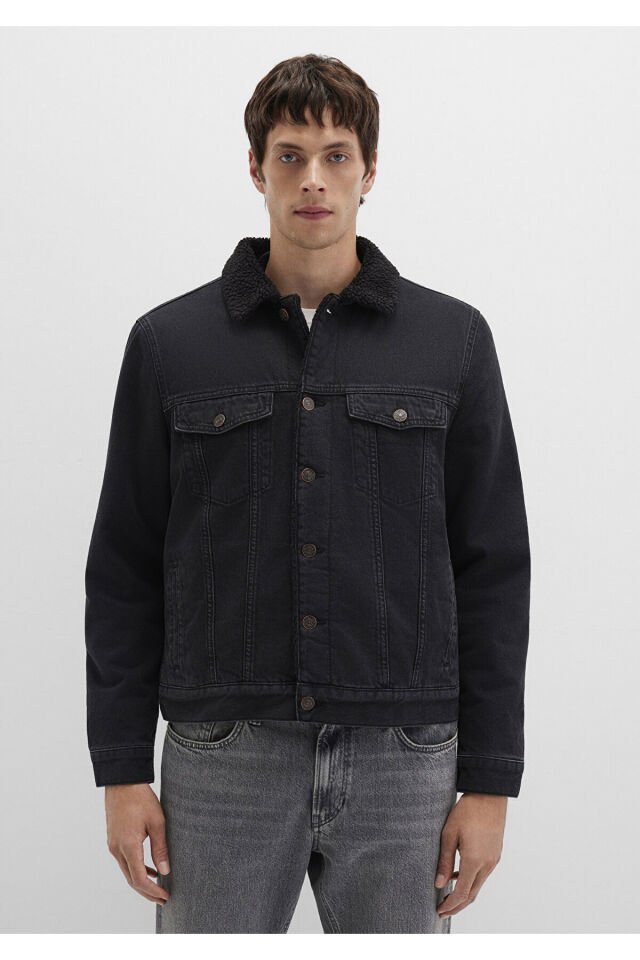 MAVİ ERKEK ZANDER Black Sherpa Classic Denim 0111214-89117