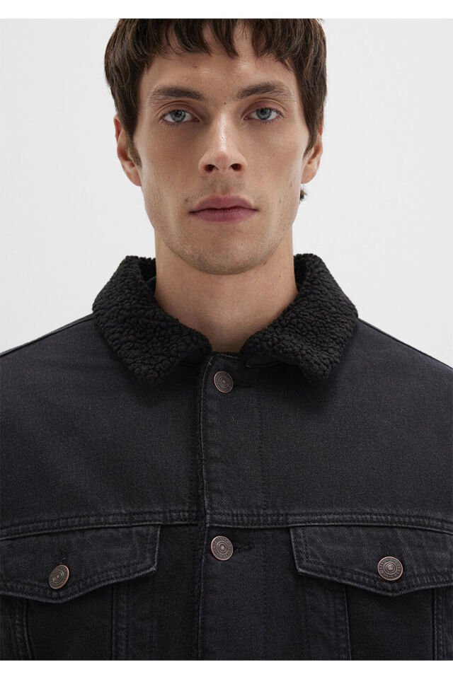 MAVİ ERKEK ZANDER Black Sherpa Classic Denim 0111214-89117