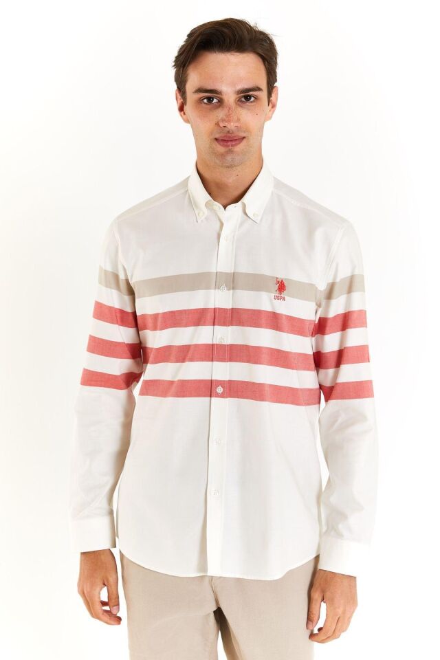 U.S. POLO ASSN. ERKEK DOKUMA GOMLEK G081SZ004-000-1838266