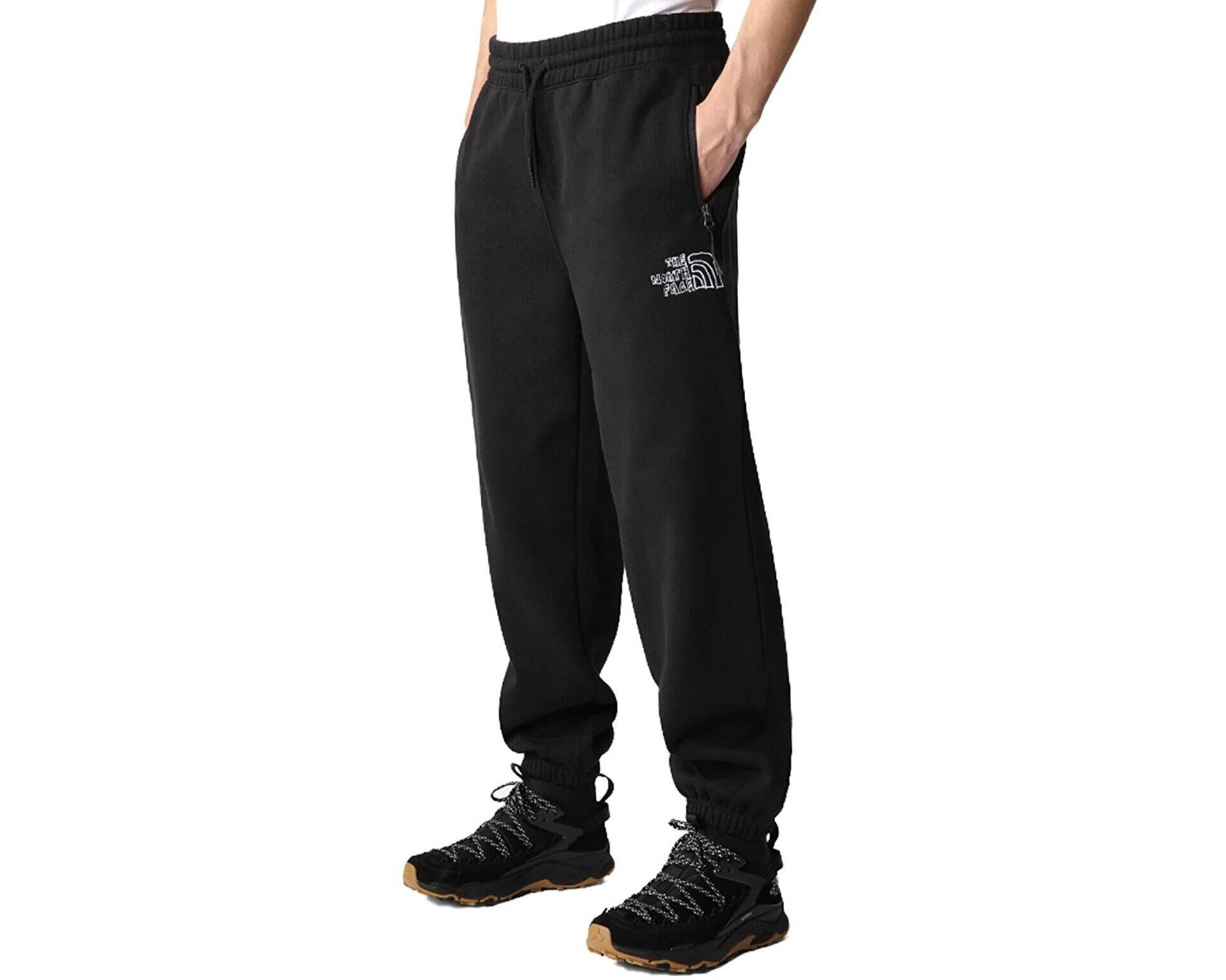 THE NORTH FACE ERKEK PANT M PRINTED HEAVYWEIGHT FLEECE SWEATPANT NF0A7WXEJK31