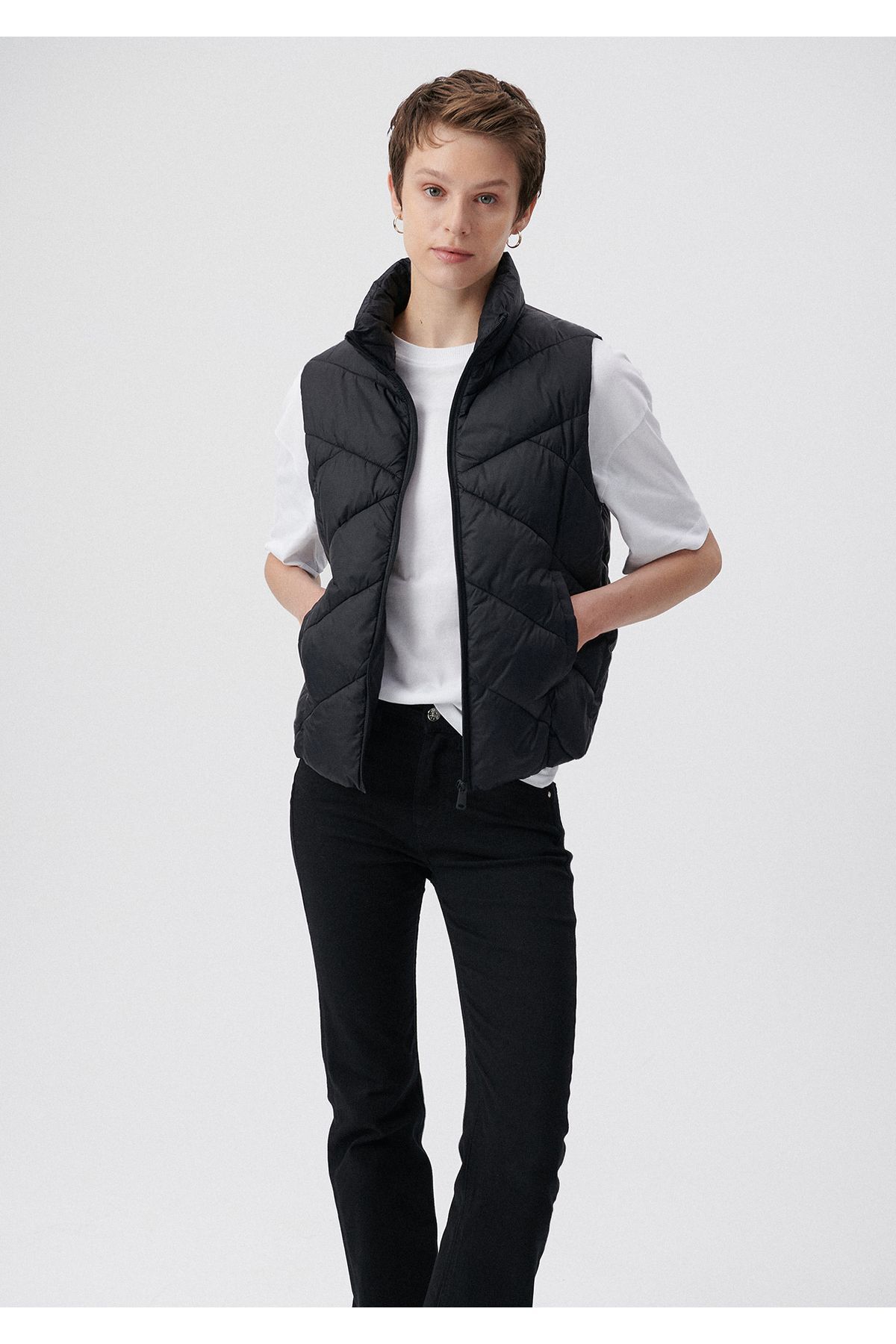 MAVİ KADIN YELEK Siyah 1110226-900