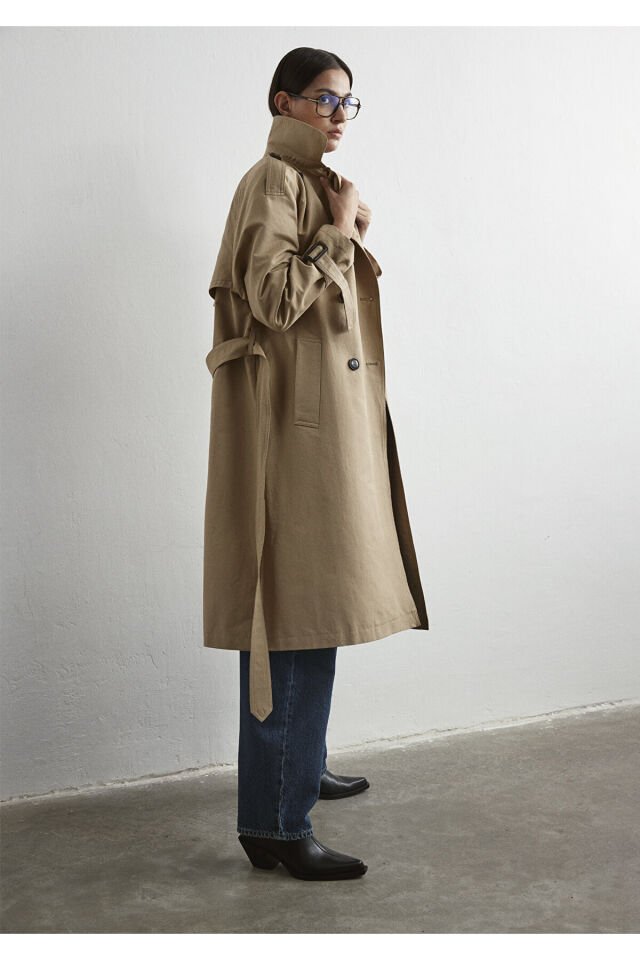 MAVİ KADIN KADIN TRENCHCOAT Koyu Bej 1110458-70202