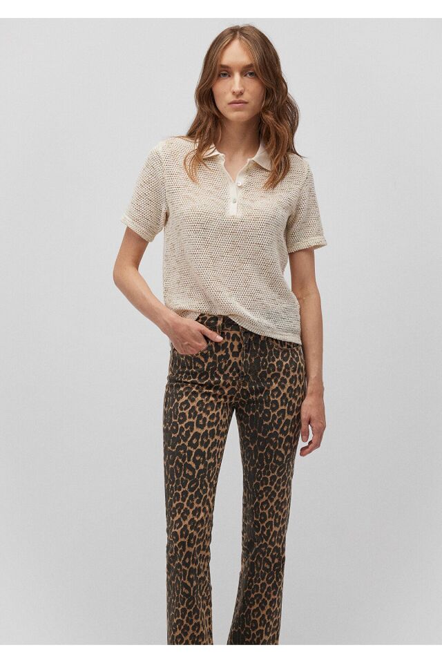 MAVİ KADIN POLO YAKA PENYE Yulaf 1612644-70020