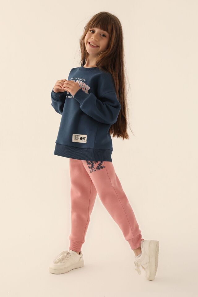 ROLYPOLY KIZ ÇOCUK EŞOFMAN TAKIMI RP3281-G