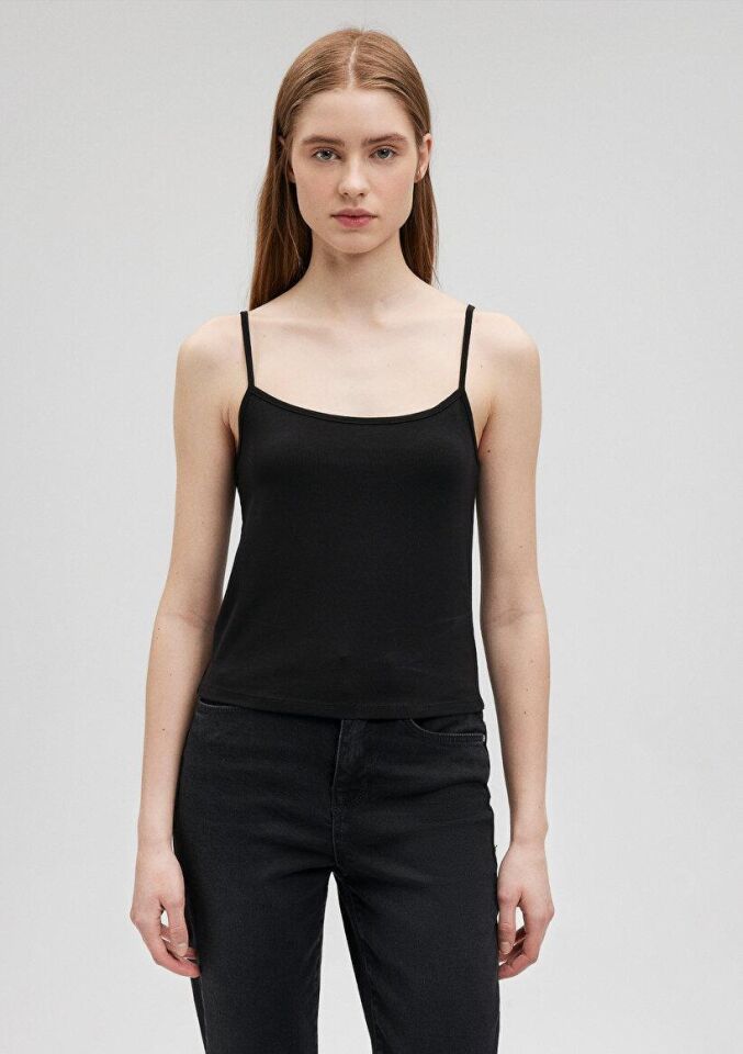 MAVİ KADIN ASKILI BASIC  Siyah 1612378-900