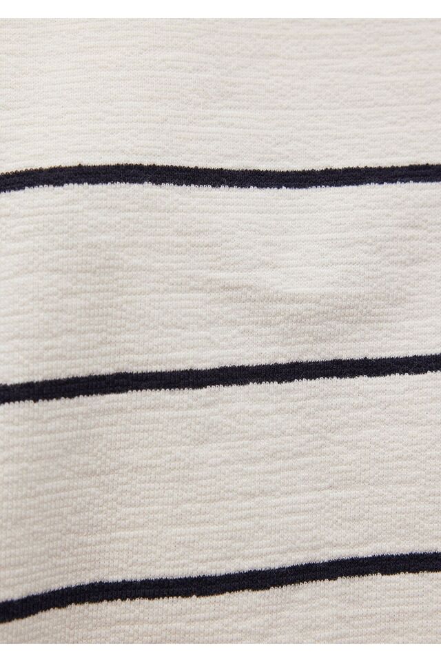 MAVİ KADIN UZUN KOLLU PENYE Derin Mavi Çizgili 1612614-84634