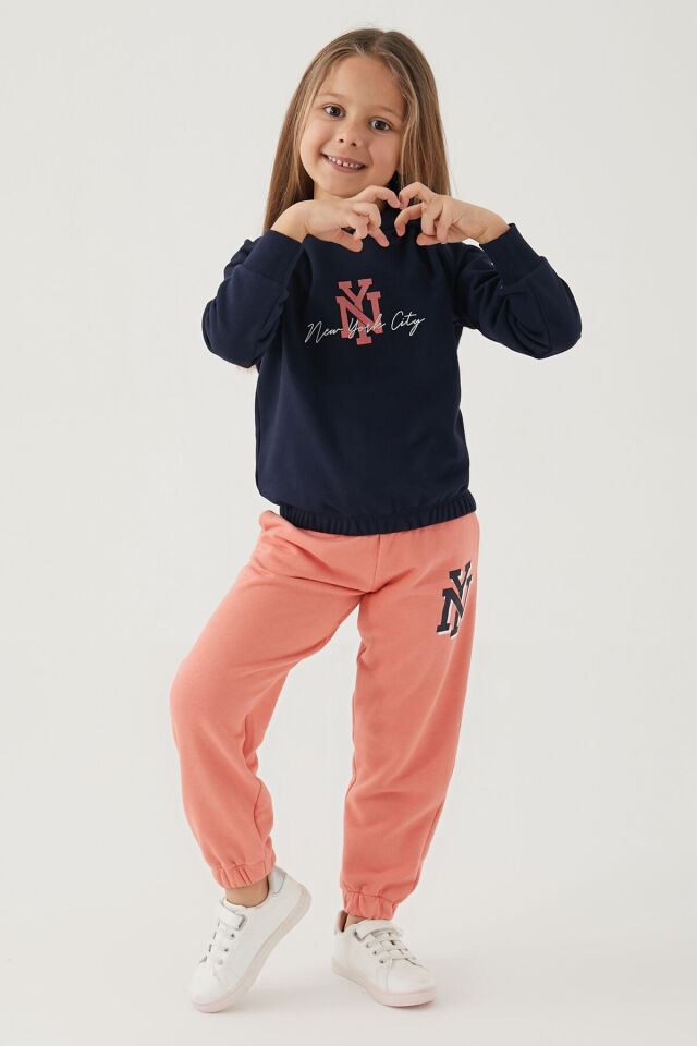 ROLYPOLY KIZ ÇOCUK EŞOFMAN TAKIMI RP3282-G