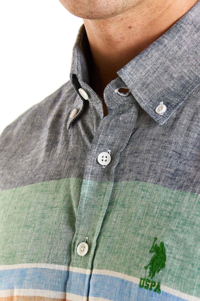 U.S. POLO ASSN. ERKEK DOKUMA GOMLEK G081SZ004-000-1837722