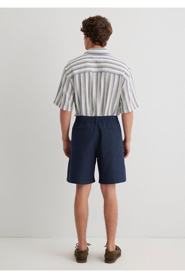 MAVİ ERKEK ŞORT İndigo Mavi 0410283-70757