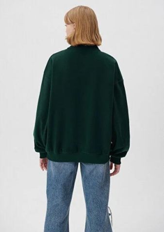 MAVİ KADIN YARIM FERMUARLI SWEATSHIRT Sycamore 1S10010-71538