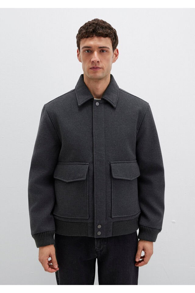 MAVİ ERKEK CEKET Antrasit Melanj 0110658-80023