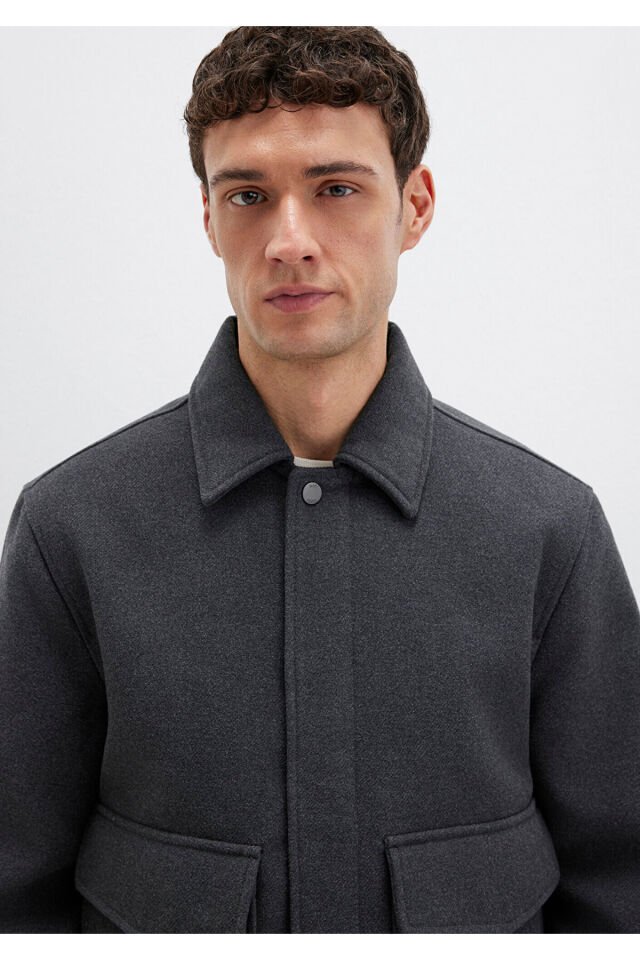 MAVİ ERKEK CEKET Antrasit Melanj 0110658-80023