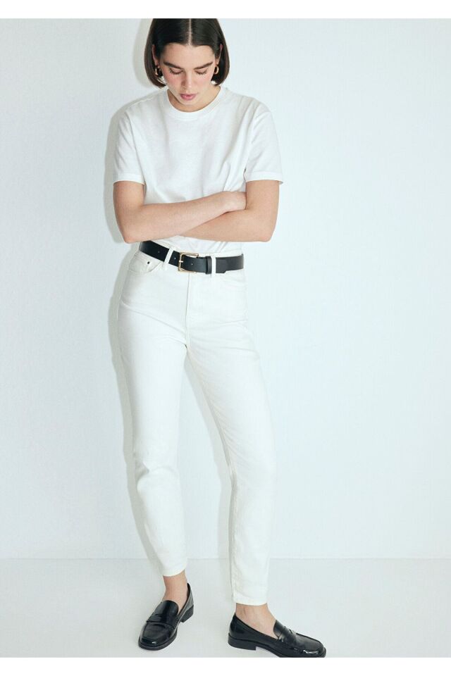 MAVİ KADIN STAR Off White Denim 101077-31868