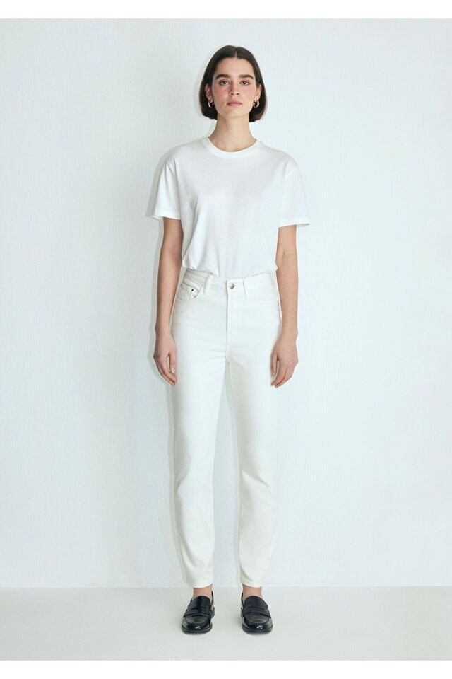 MAVİ KADIN STAR Off White Denim 101077-31868