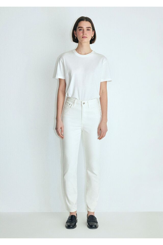 MAVİ KADIN STAR Off White Denim 101077-31868