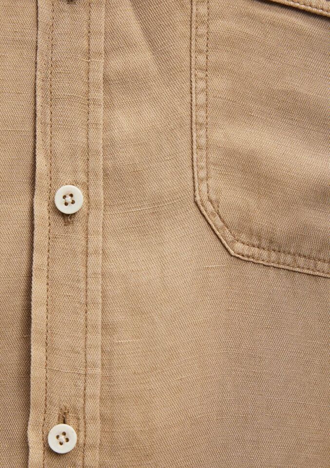 MAVİ ERKEK ÇİFT CEPLİ GÖMLEK Woodsmoke 0210851-70369 KAHVERENGİ - M