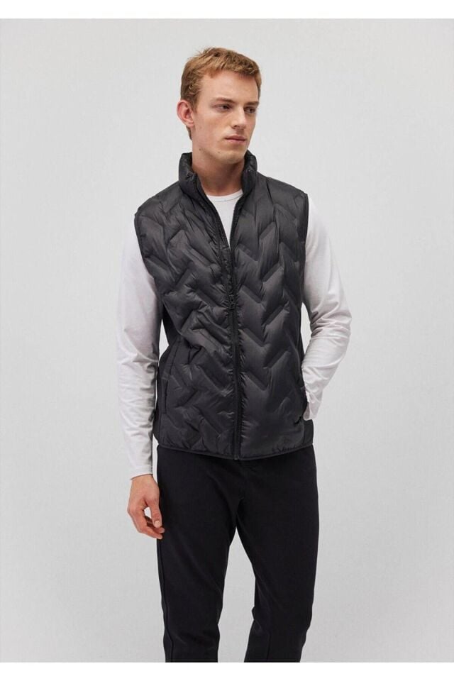 MAVİ ERKEK YELEK  Siyah 0110402-900