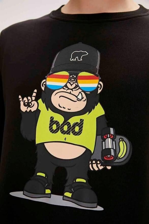 BAD BEAR ERKEK FUNKY CREWNECK 23.02.12.014